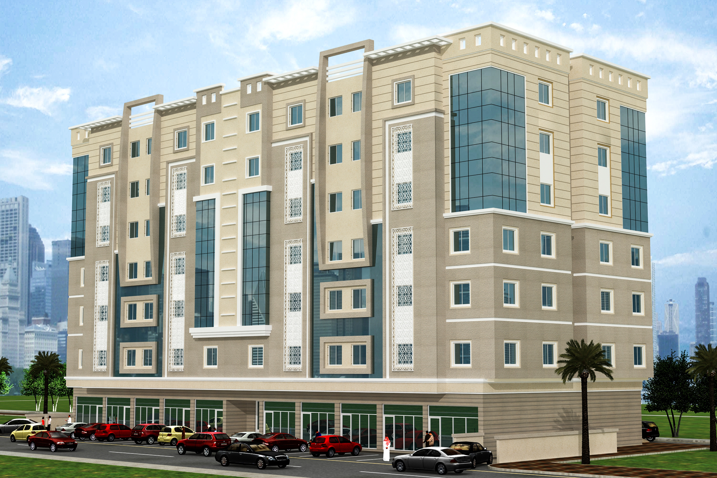 Commercial cum Residenctial Building